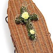 Small Eco Cross White &amp; Green